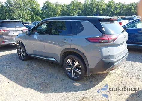 2021 Nissan Rogue Platinum из США, поврежденный, VIN JN8AT3DCXMW105797